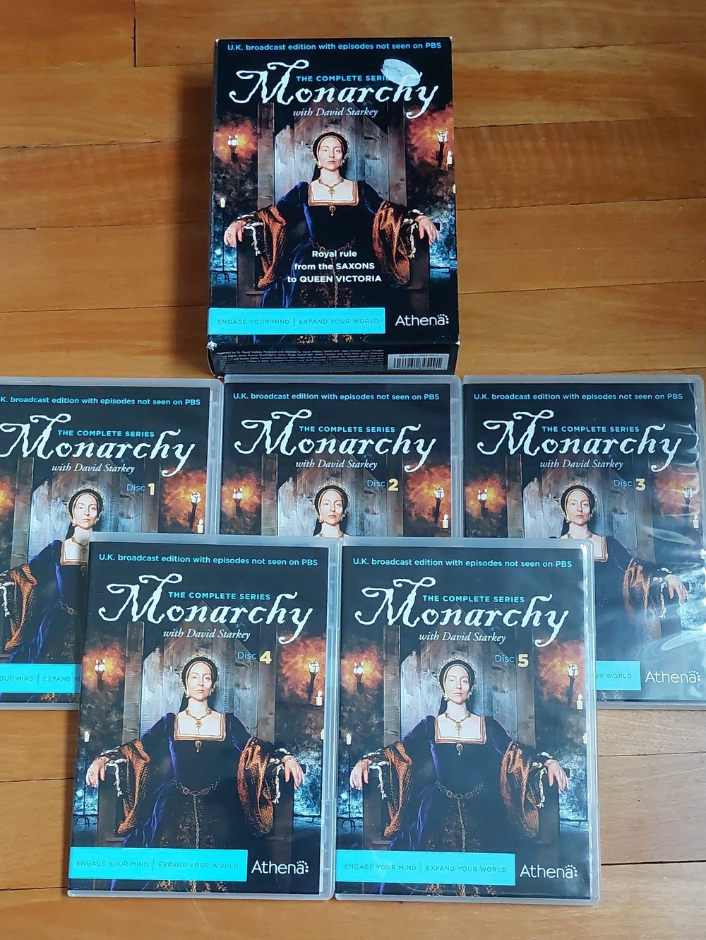 Monarchy The Complete Series DVD Box Set UK Edition David Starkey